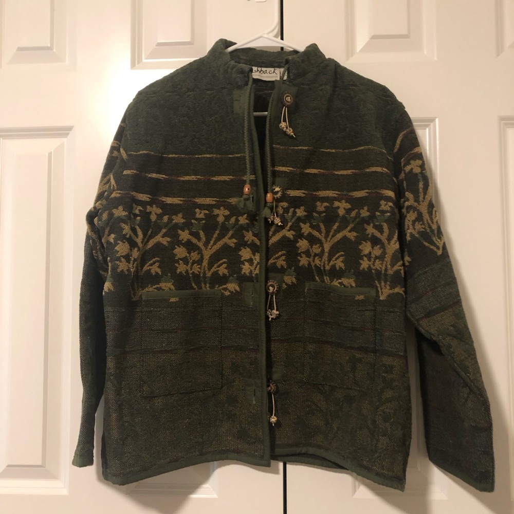 Vintage Flashback Womens Woven Jacket Size XL